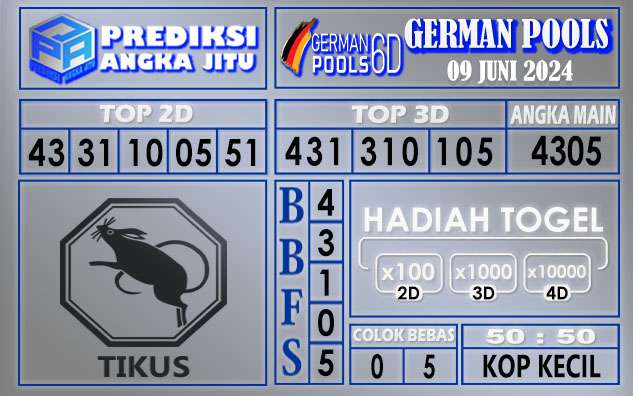 PREDIKSI GERMAN 09 JUNI 2024