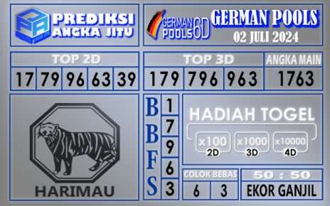 PREDIKSI GERMAN TGL 02 JULI 2024