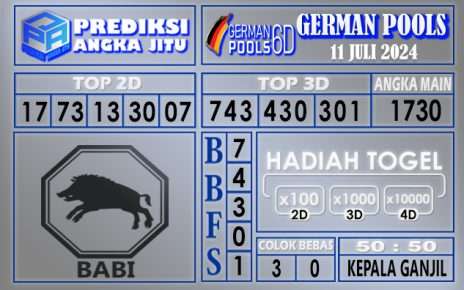 PREDIKSI GERMAN TGL 11 JULI 2024