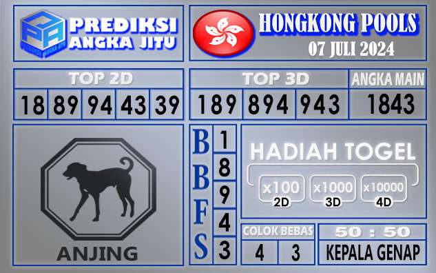 PREDIKSI HONGKONG 07 JULI 2024