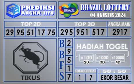 PREDIKSI BRAZIL 04 AGUSTUS 2024