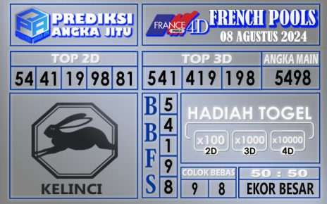 PREDIKSI FRENCH 08 AGUSTUS 2024