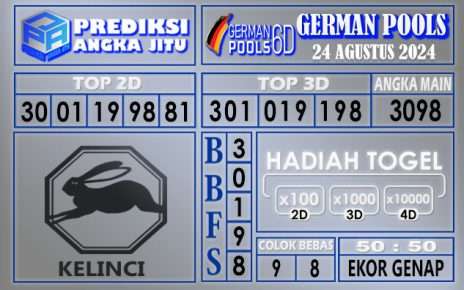 PREDIKSI GERMAN 24 AGUSTUS 2024