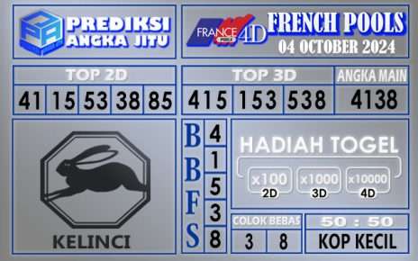 PREDIKSI FRENCH 04 OCTOBER 2024