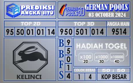 PREDIKSI GERMAN 03 OCTOBER 2024