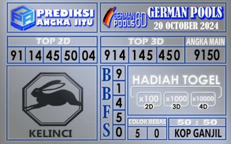 PREDIKSI GERMAN 20 OCTOBER 2024