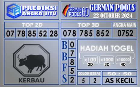 PREDIKSI GERMAN 22 OCTOBER 2024