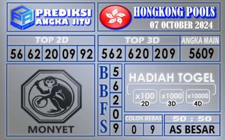 PREDIKSI HONGKONG 07 OCTOBER 2024