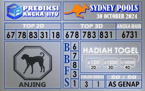 PREDIKSI SYDNEY 30 OCOTBER 2024