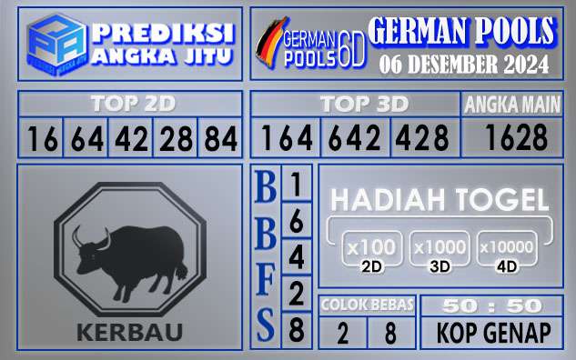 PREDIKSI GERMAN 06 DESEMBER 2024