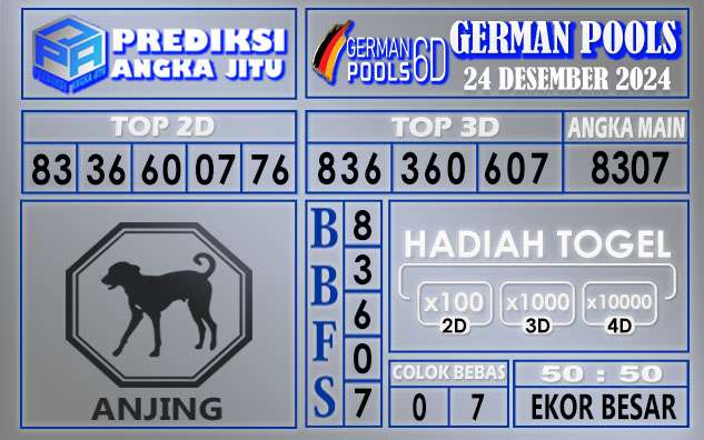 PREDIKSI GERMAN 24 DESEMBER 2024