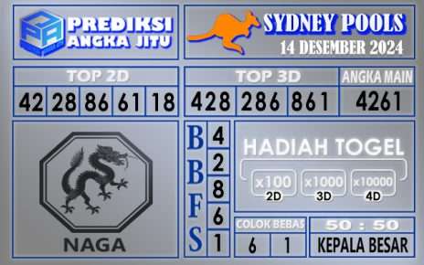 PREDIKSI SYDNEY 14 DESEMBER 2024