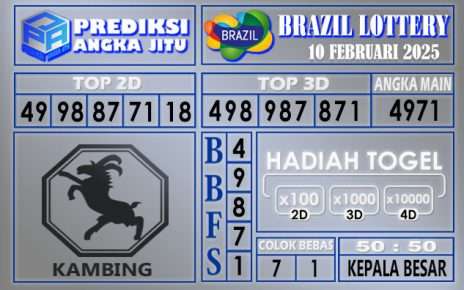 PREDIKSI BRAZIL 10 FEBRUARI 2025